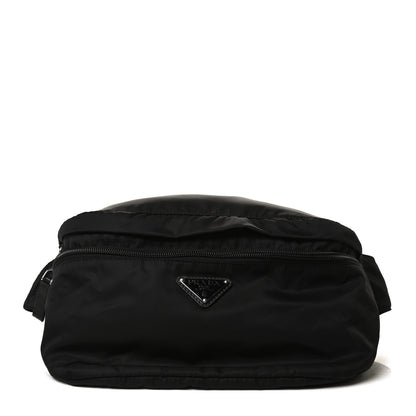 Prada Re-Nylon Saffiano Convertible Belt Bag Black 1 of 17