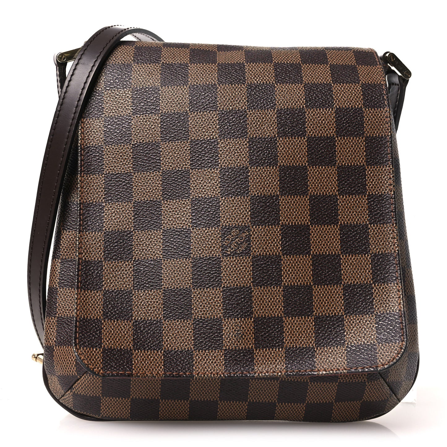 Damier Ebene Musette Salsa Long Strap
