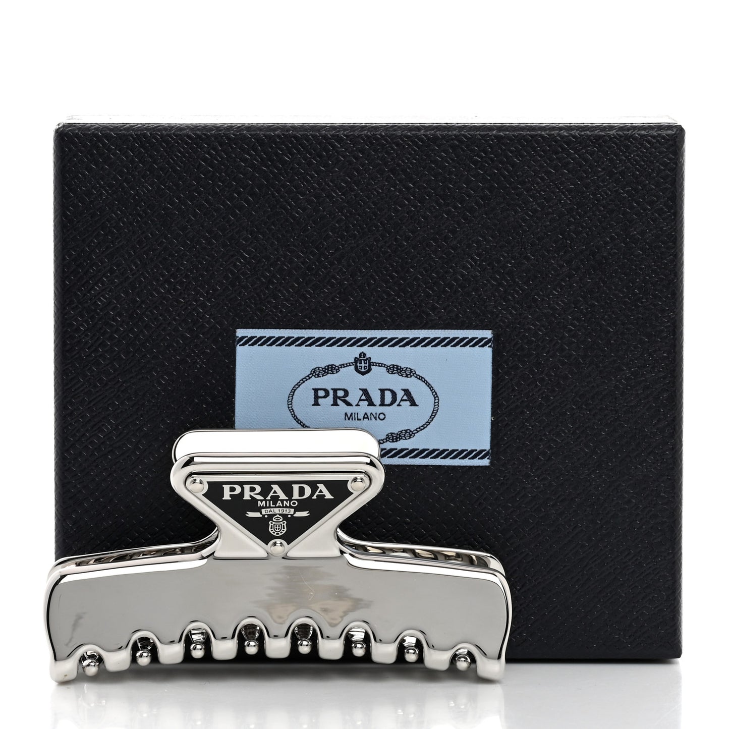 Metal Hair Clip Silver
