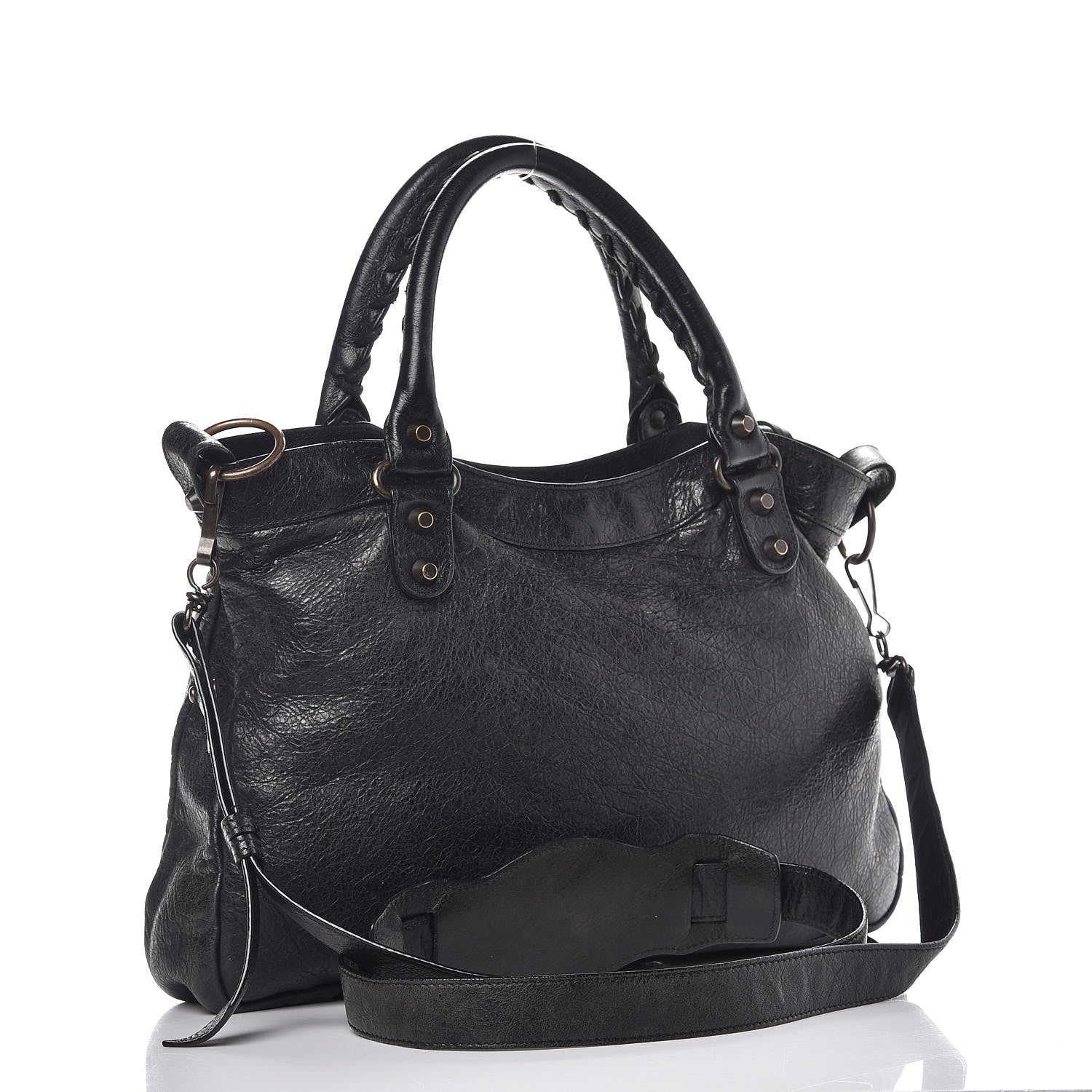 Balenciaga Agneau Classic Hardware Town Black 4 of 13