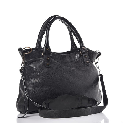 Balenciaga Agneau Classic Hardware Town Black 4 of 13