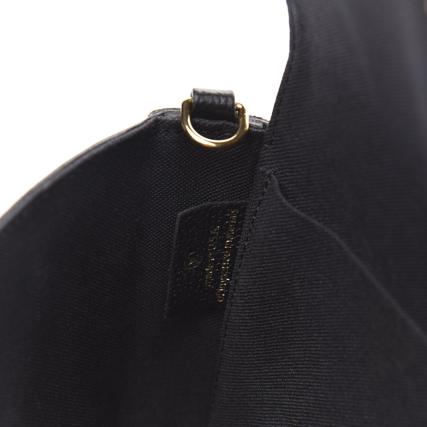 Empreinte Pochette Felicie Chain Wallet Black