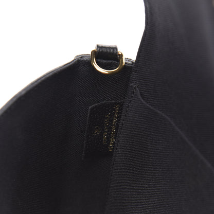 Louis Vuitton Empreinte Pochette Felicie Chain Wallet Black 7 of 9