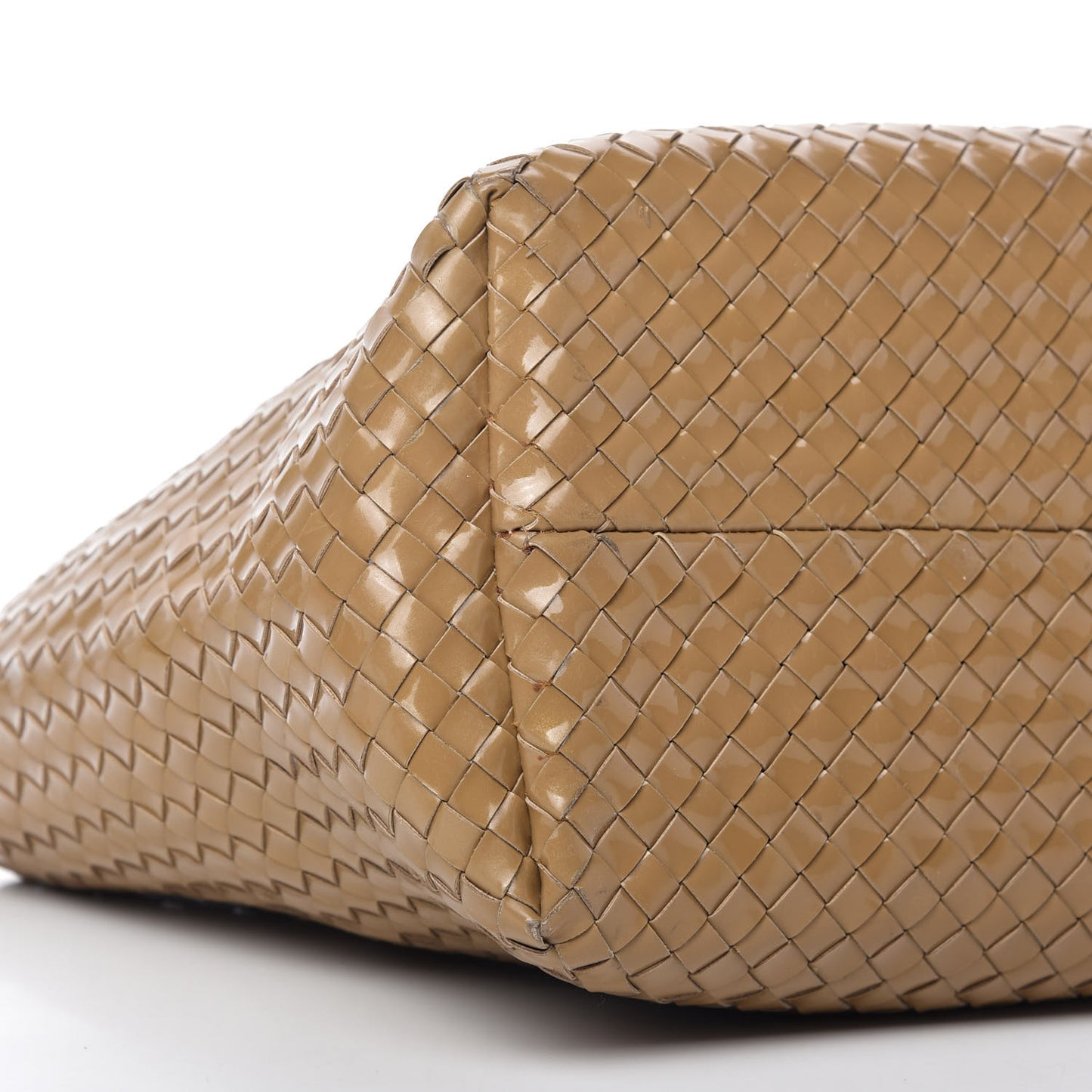 Spazzolato Nappa Intrecciato Medium Moon Cabat