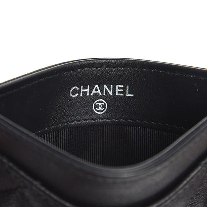 Chanel Calfskin Quilted Card Holder So Black 6 of 9