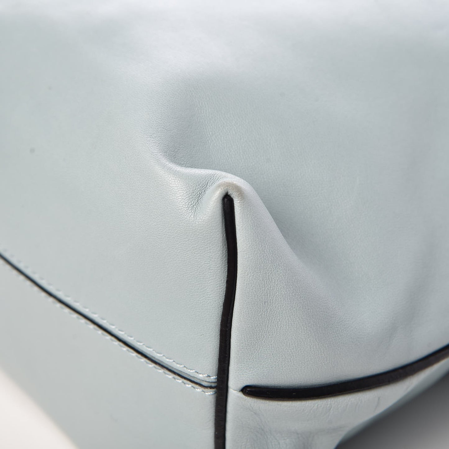 Nappa Flamenco Knot Bag Light Blue