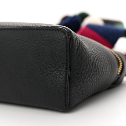 Loro Piana Grained Calfskin L16 Extra Pocket Pouch Navy Blue Multicolor 9 of 11