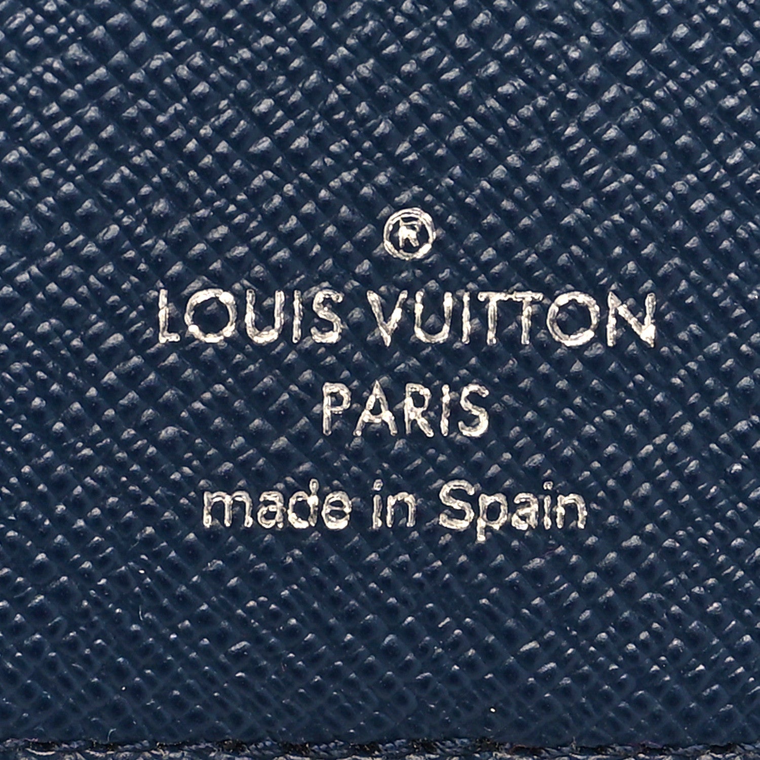 Louis Vuitton Damier Graphite 3D Pocket Organizer Navy 6 of 7
