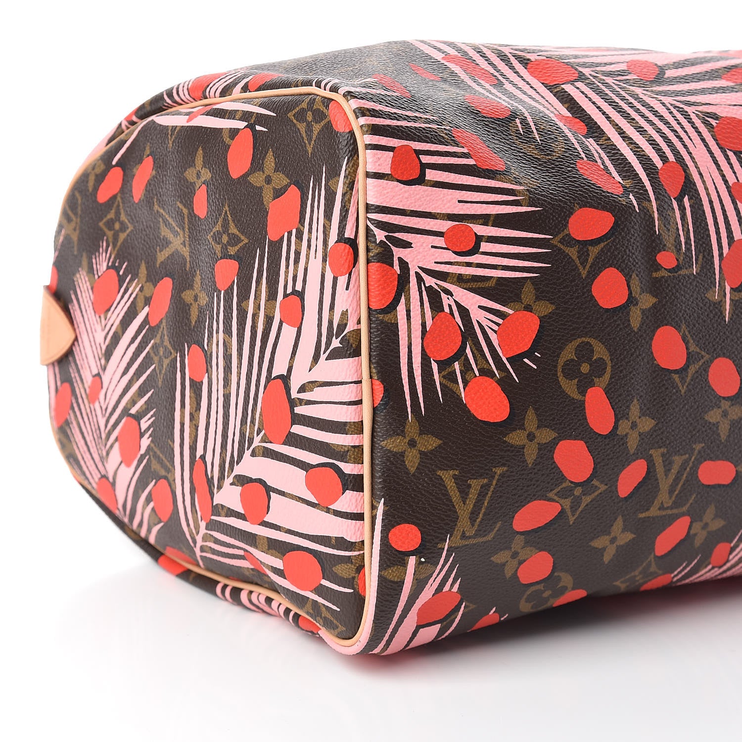 Louis Vuitton Monogram Jungle Dots Speedy 30 Sugar Pink Poppy 9 of 10