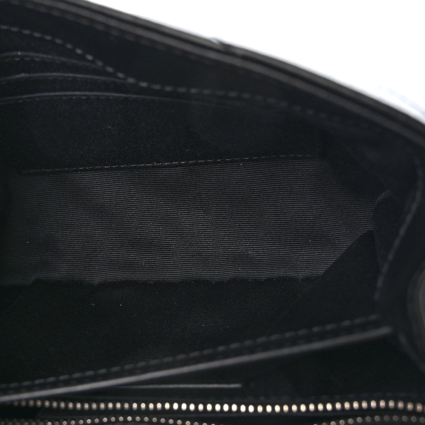 Calfskin Y Quilted Monogram Toy Loulou Crossbody Bag Black