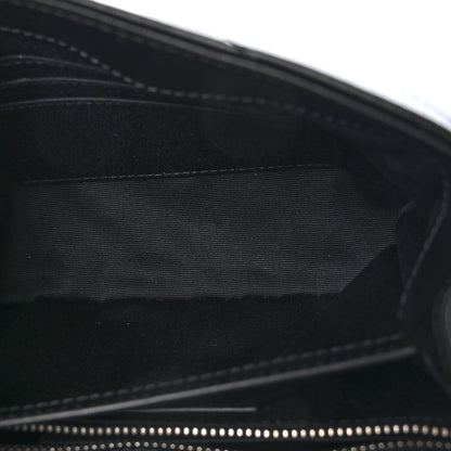 Saint Laurent Calfskin Y Quilted Monogram Toy Loulou Crossbody Bag Black 5 of 9