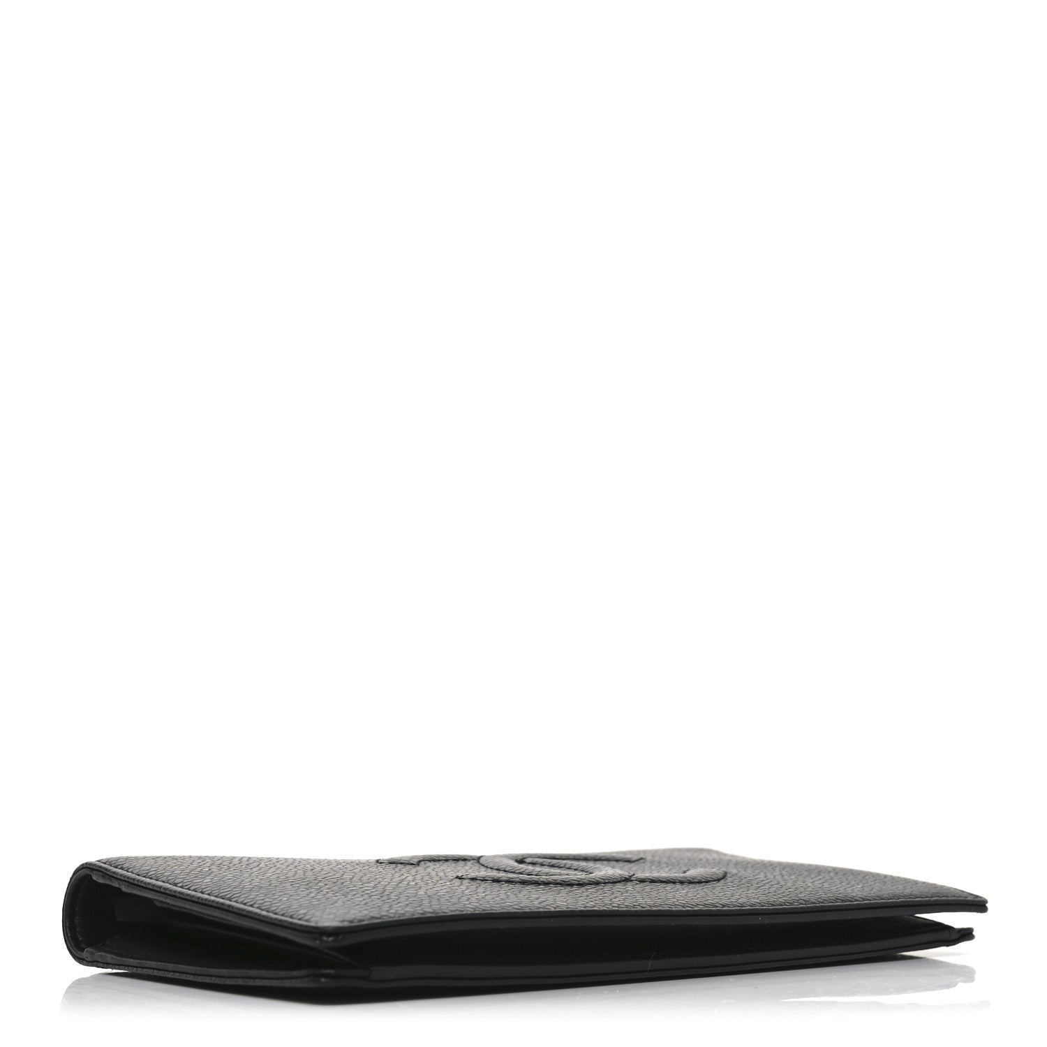 Chanel Caviar Timeless CC Yen Wallet Black 4 of 8