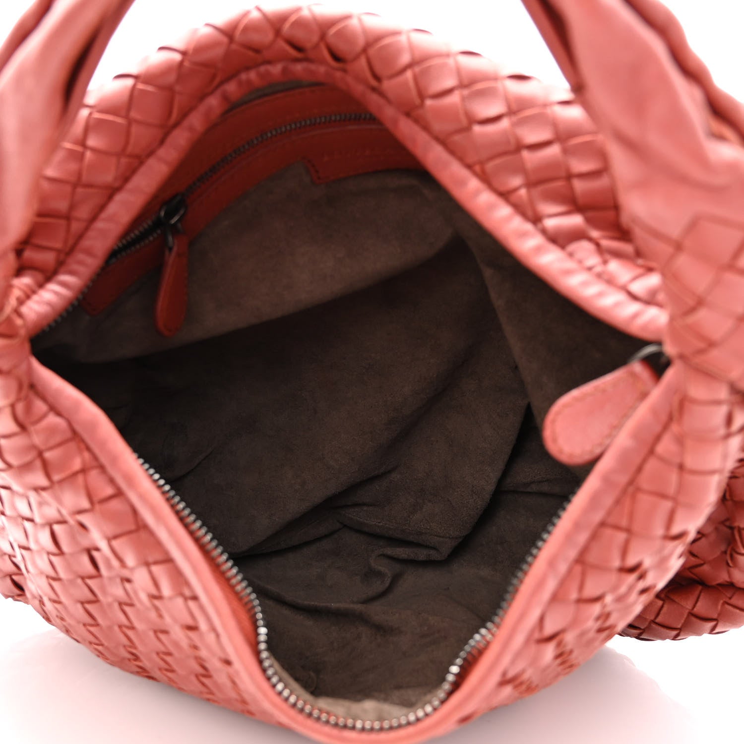 Bottega Veneta Nappa Intrecciato Medium Belly Veneta Hobo Rust 5 of 10