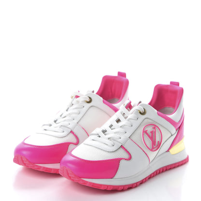 Louis Vuitton Calfskin Run Away Sneakers 38.5 Rose 3 of 8
