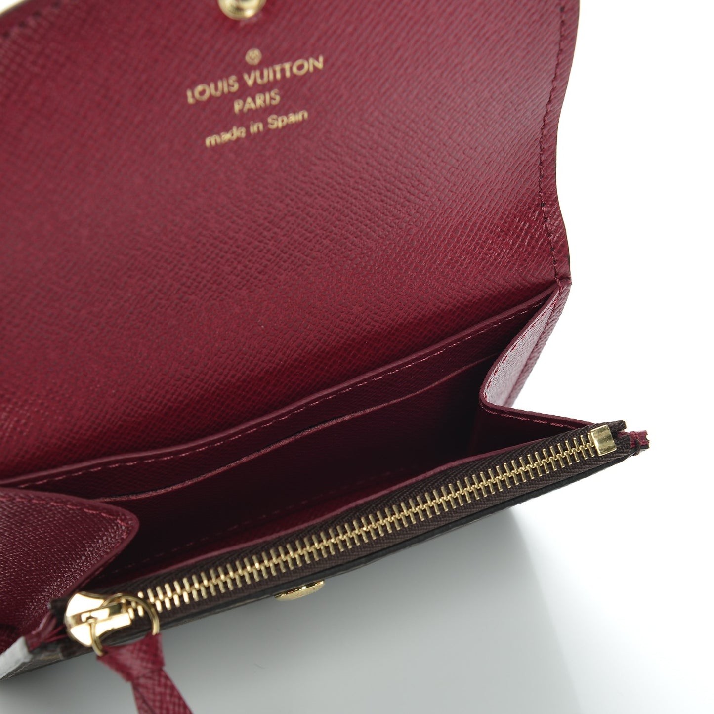 Monogram Rosalie Coin Purse Fuchsia