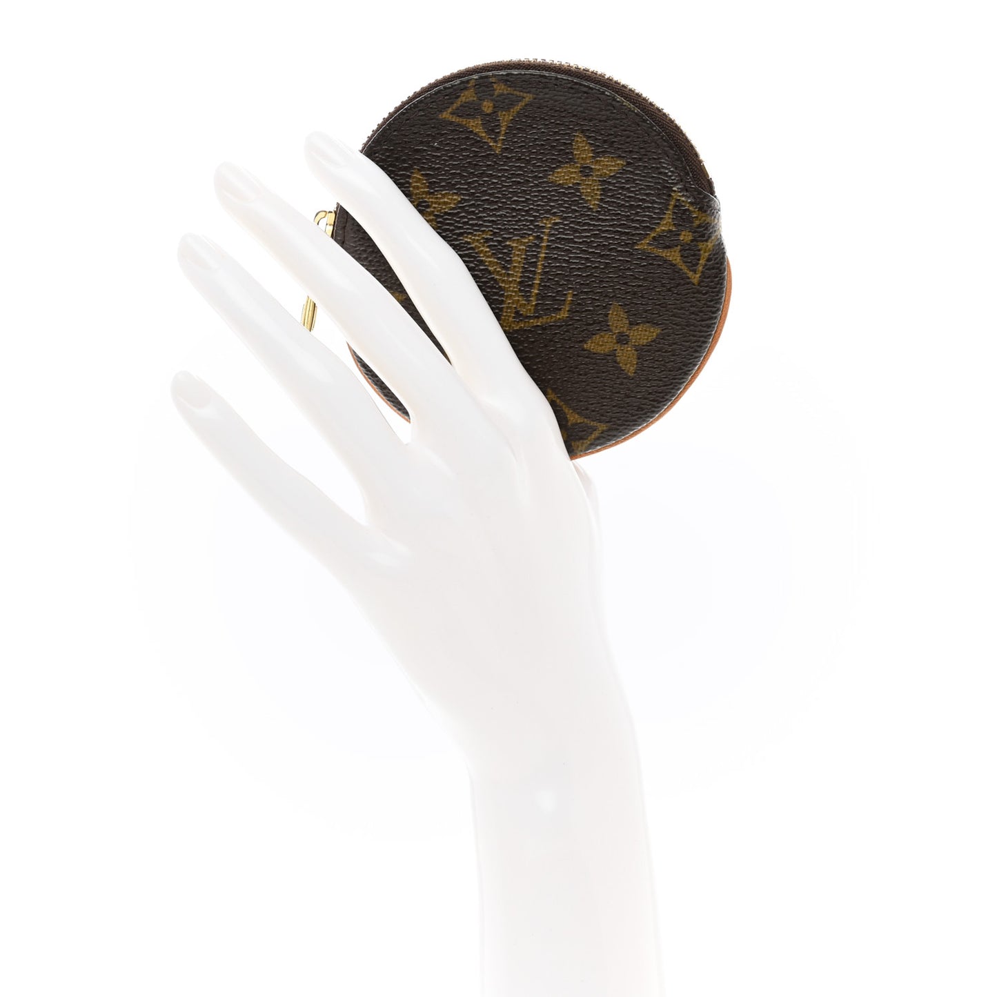 Monogram Round Coin Purse