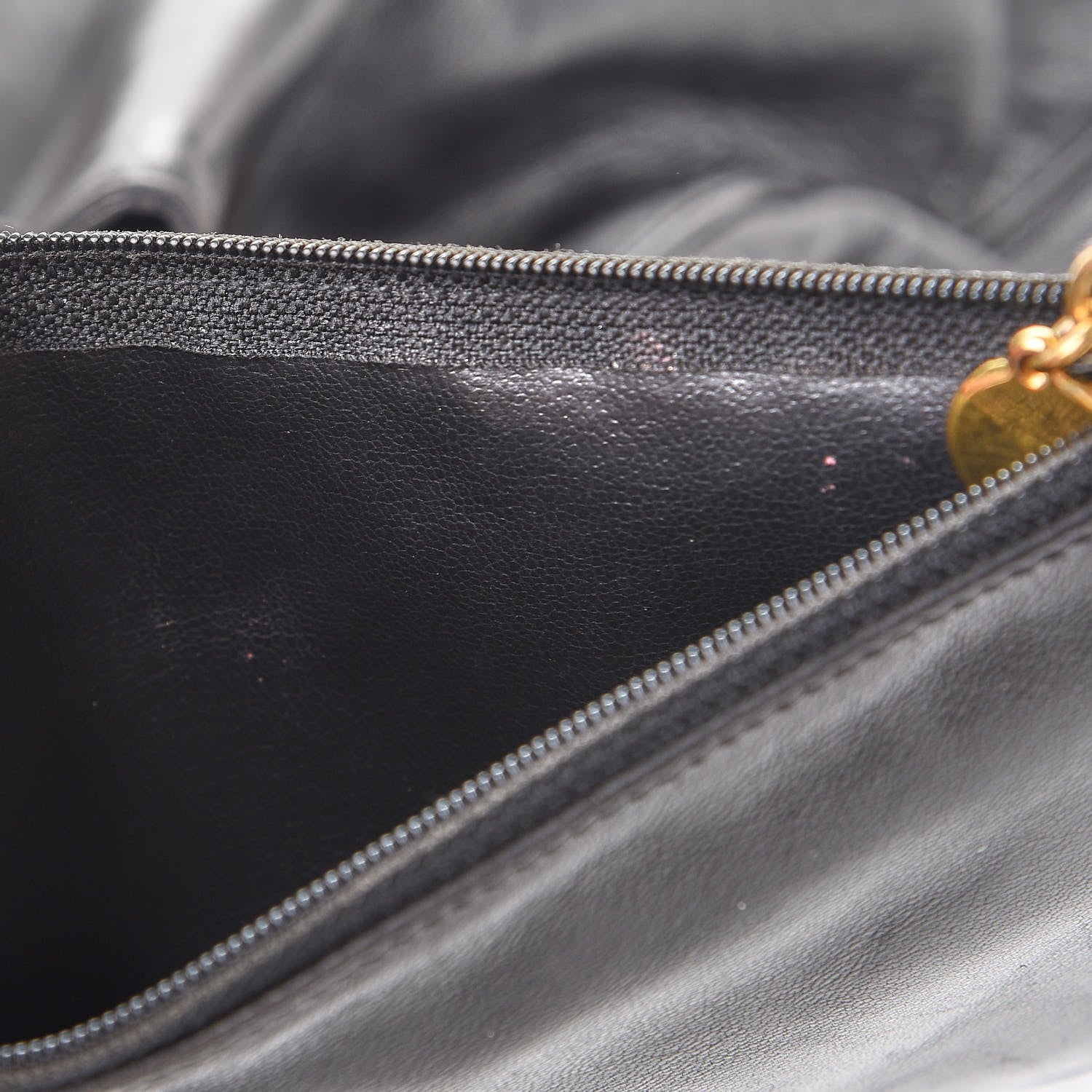 Chanel Lambskin CC Drawstring Backpack Black 10 of 15