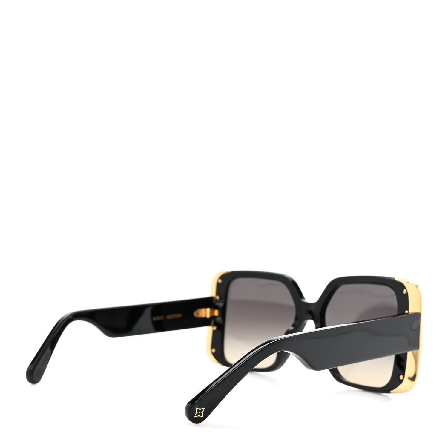 Louis Vuitton Acetate LV Moon Square Sunglasses Z1664W Black 4 of 7