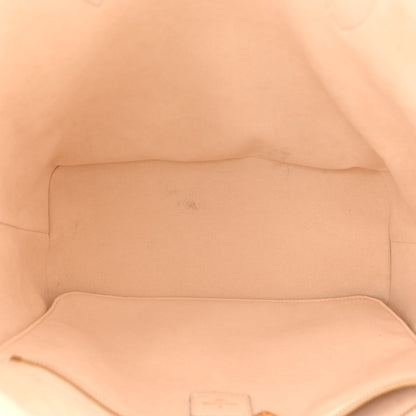 Louis Vuitton Empreinte Monogram Giant Neverfull MM Cream 5 of 9