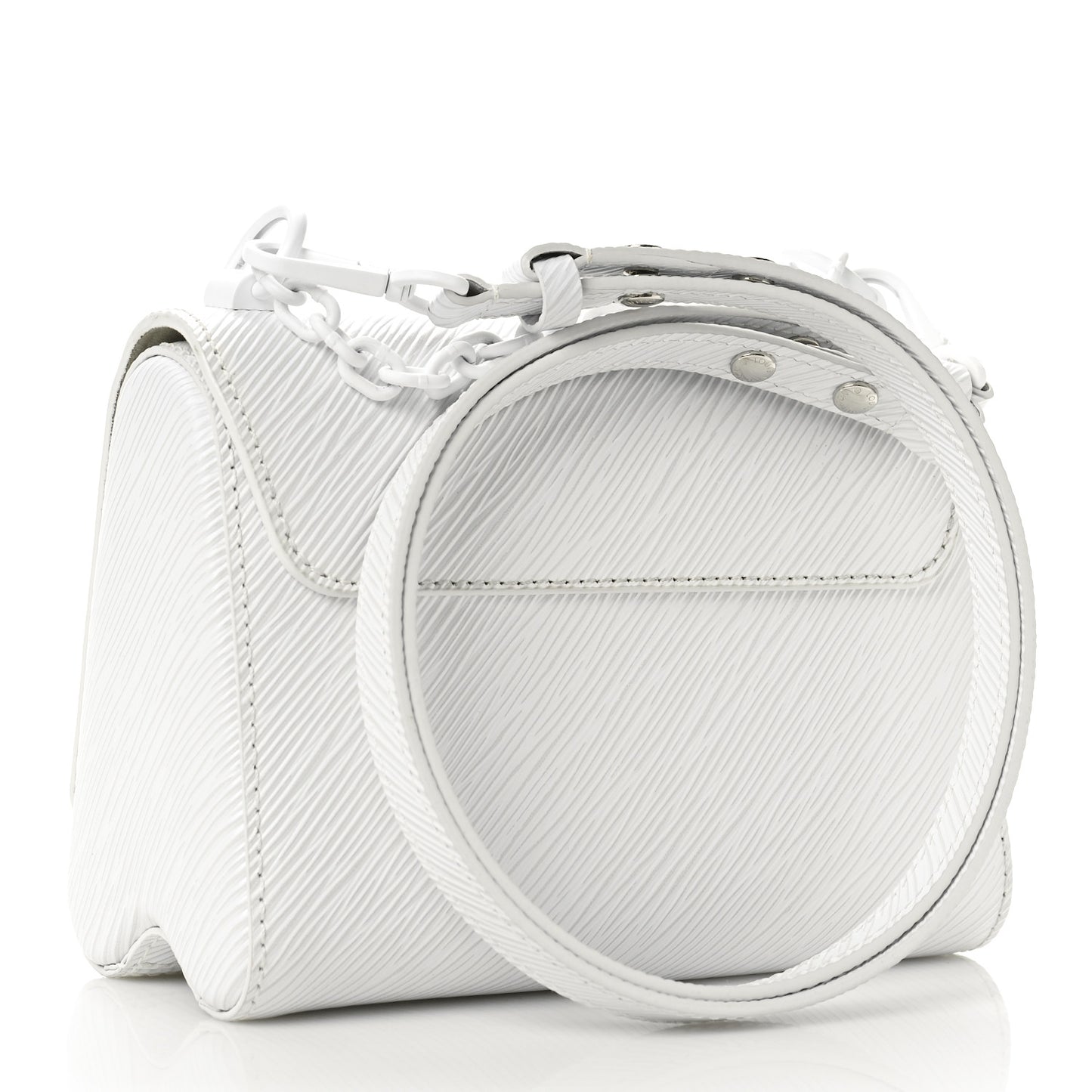Epi Twist Shoulder Bag PM White