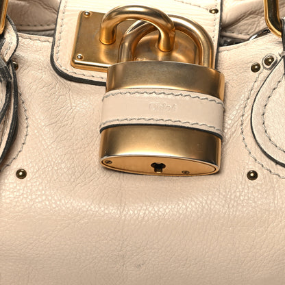 Chloe Calfskin Medium Paddington Satchel Beige 8 of 17
