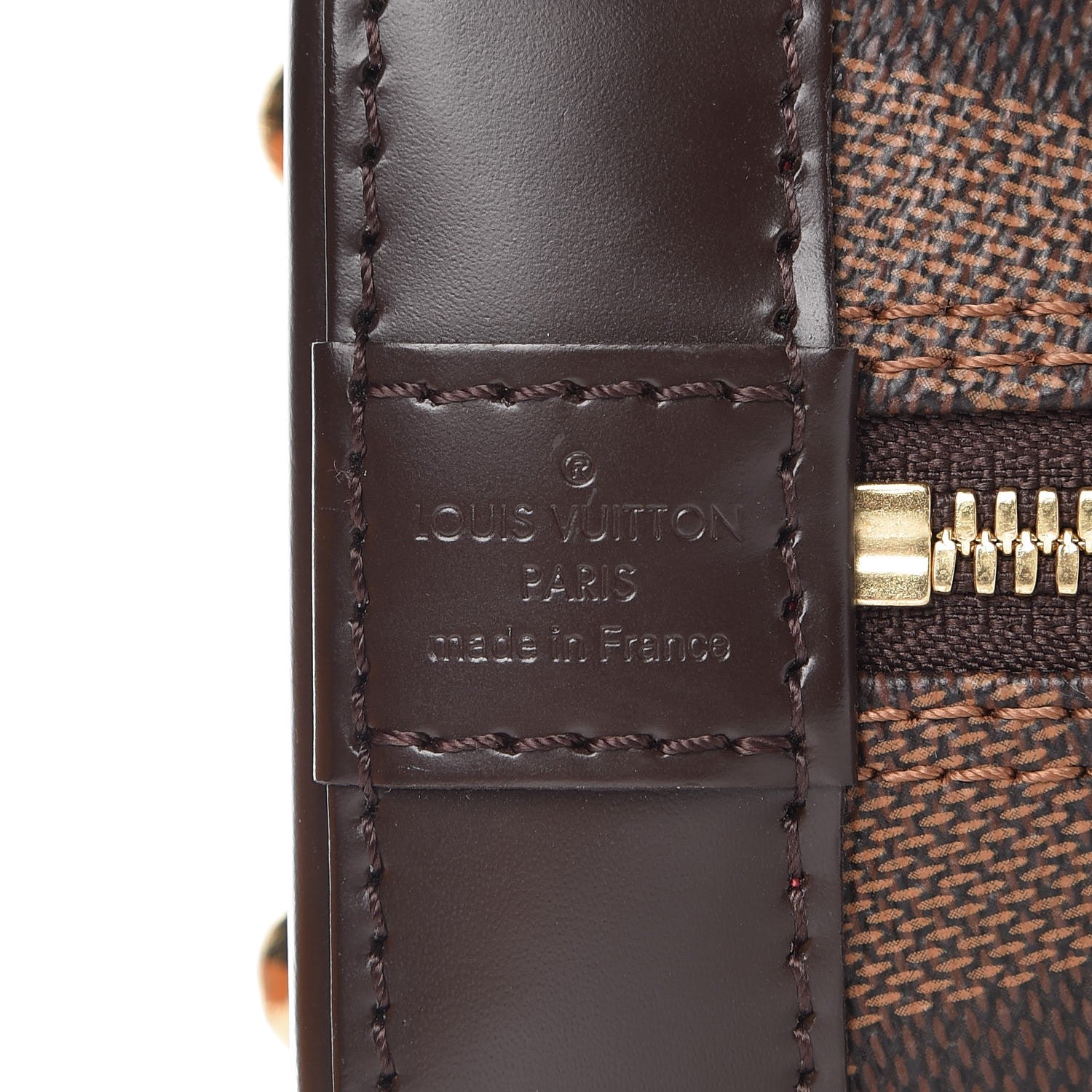 Louis Vuitton Damier Ebene Alma BB 6 of 13