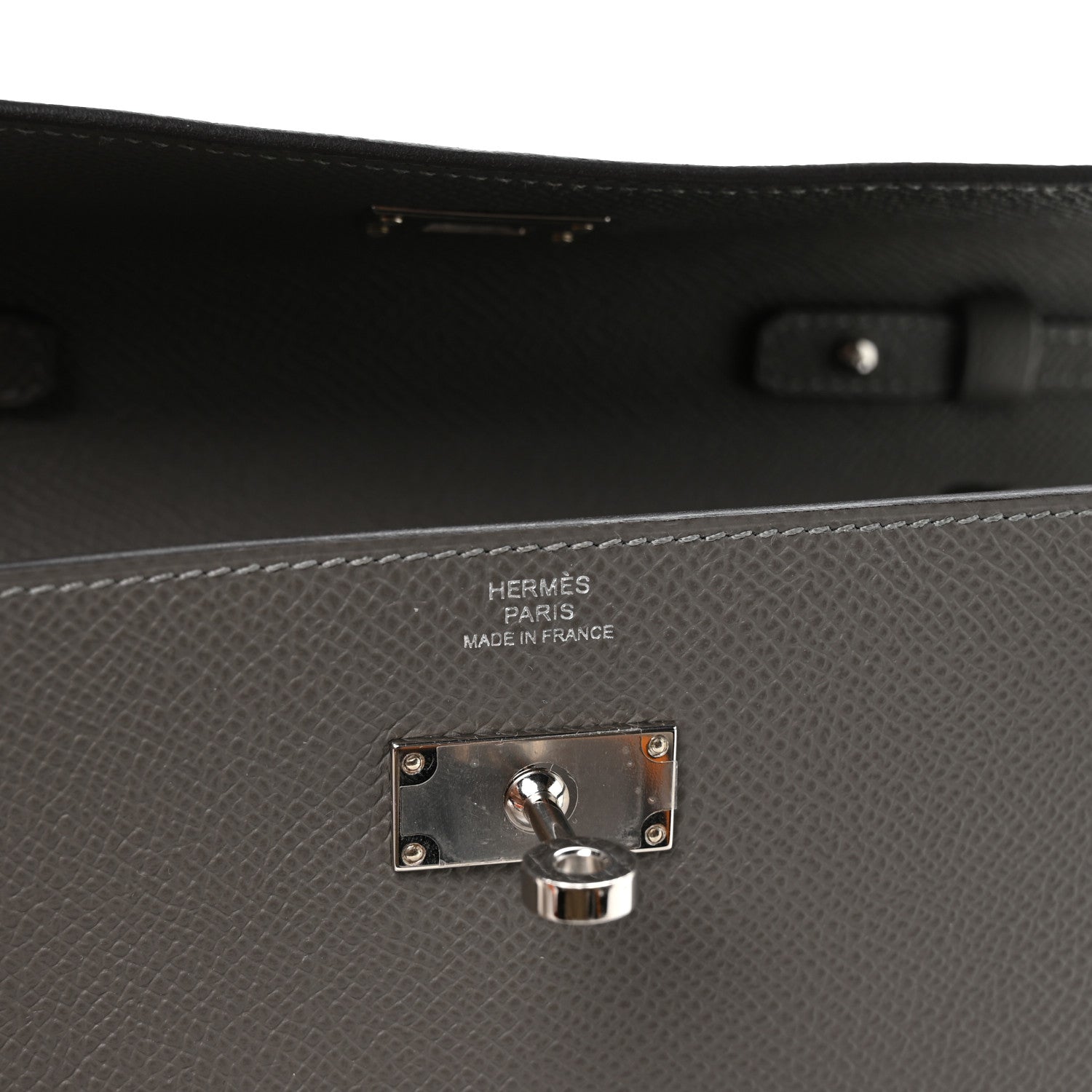 Hermes Epsom Kelly To Go Wallet Gris Meyer 6 of 11
