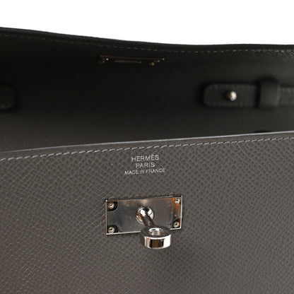 Hermes Epsom Kelly To Go Wallet Gris Meyer 6 of 11