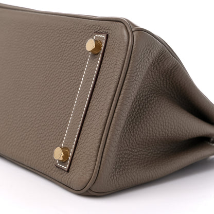 Hermes Togo Birkin 25 Etoupe 8 of 9
