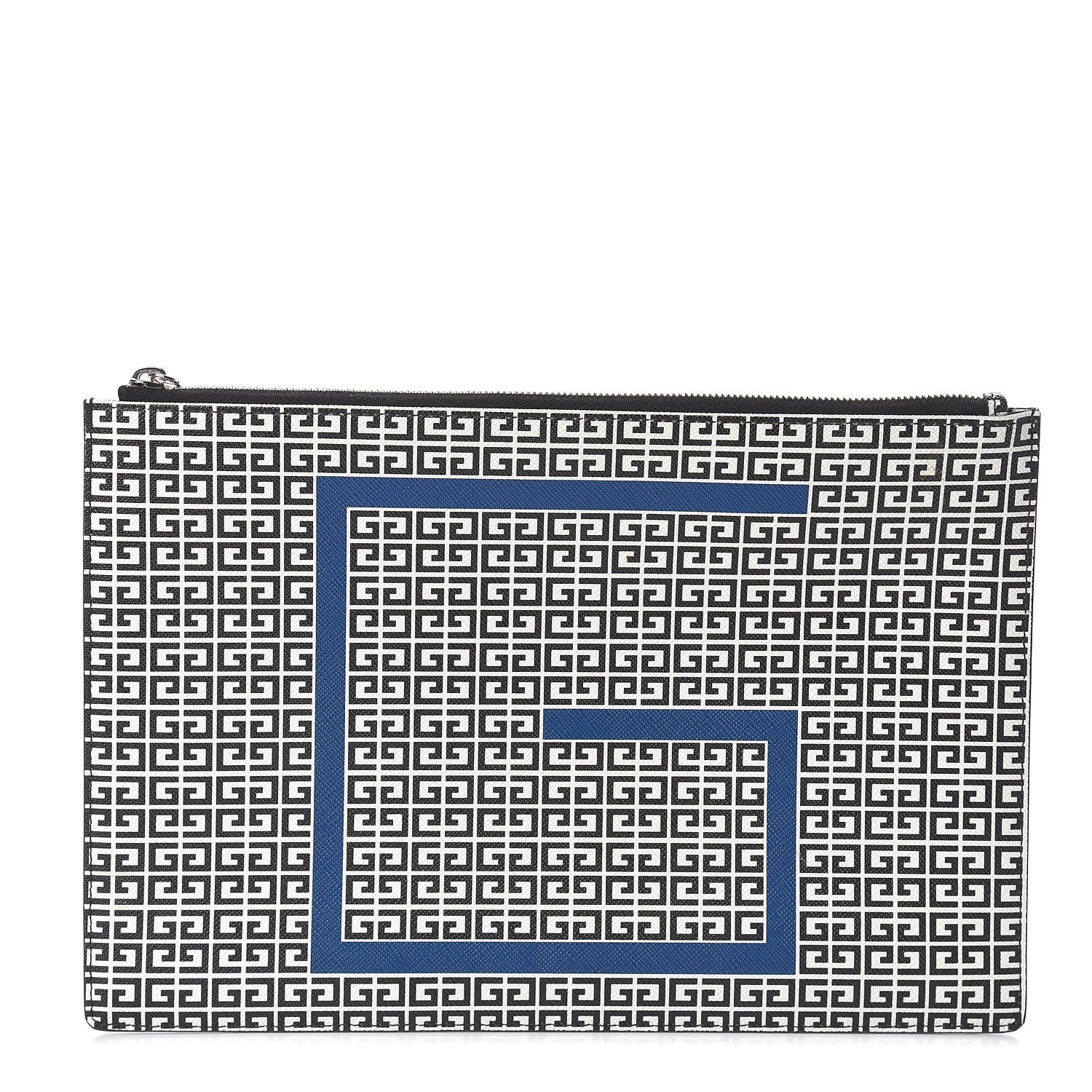 Givenchy Coated Canvas Medium Iconic Print Zip Pouch Multicolor 1 of 8