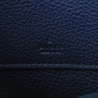 Gucci Grand Prix Calfskin Jackie Convertible Shoulder Bag Blue Marine 6 of 7