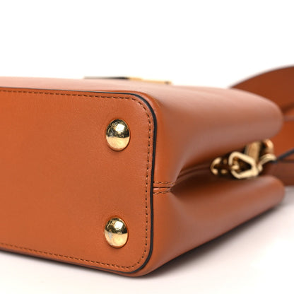 Louis Vuitton Calfskin Bolsa Capucines BB Caramel 9 of 9