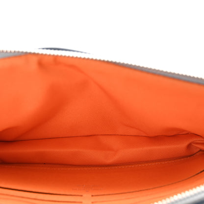 Louis Vuitton Monogram Satellite Alpha Clutch Silver 5 of 6