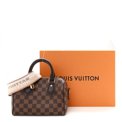 Louis Vuitton Damier Ebene Speedy Bandouliere 20 10 of 10