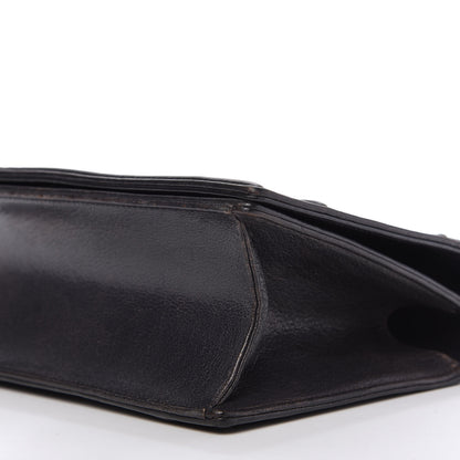 Christian Dior Grained Calfskin Medium Diorama Flap Bag Black 7 of 10