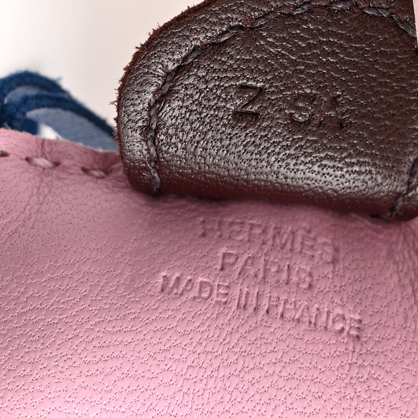 Milo Lambskin Grigri Rodeo Horse Bag Charm PM Mauve Sylvestre Bleu France Rouge Sellier