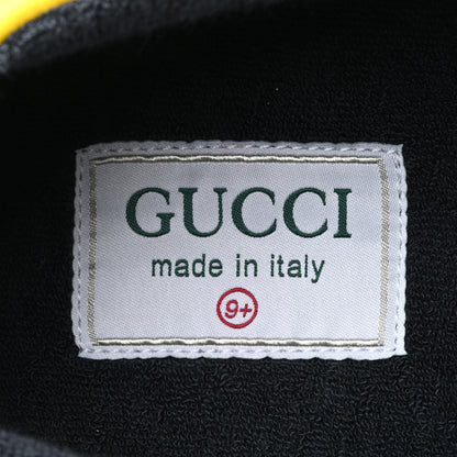 Gucci GG Supreme Monogram Mix Monogram Mens Rhyton Sneakers 9.5 London Blue Beige Sun Yellow 8 of 8