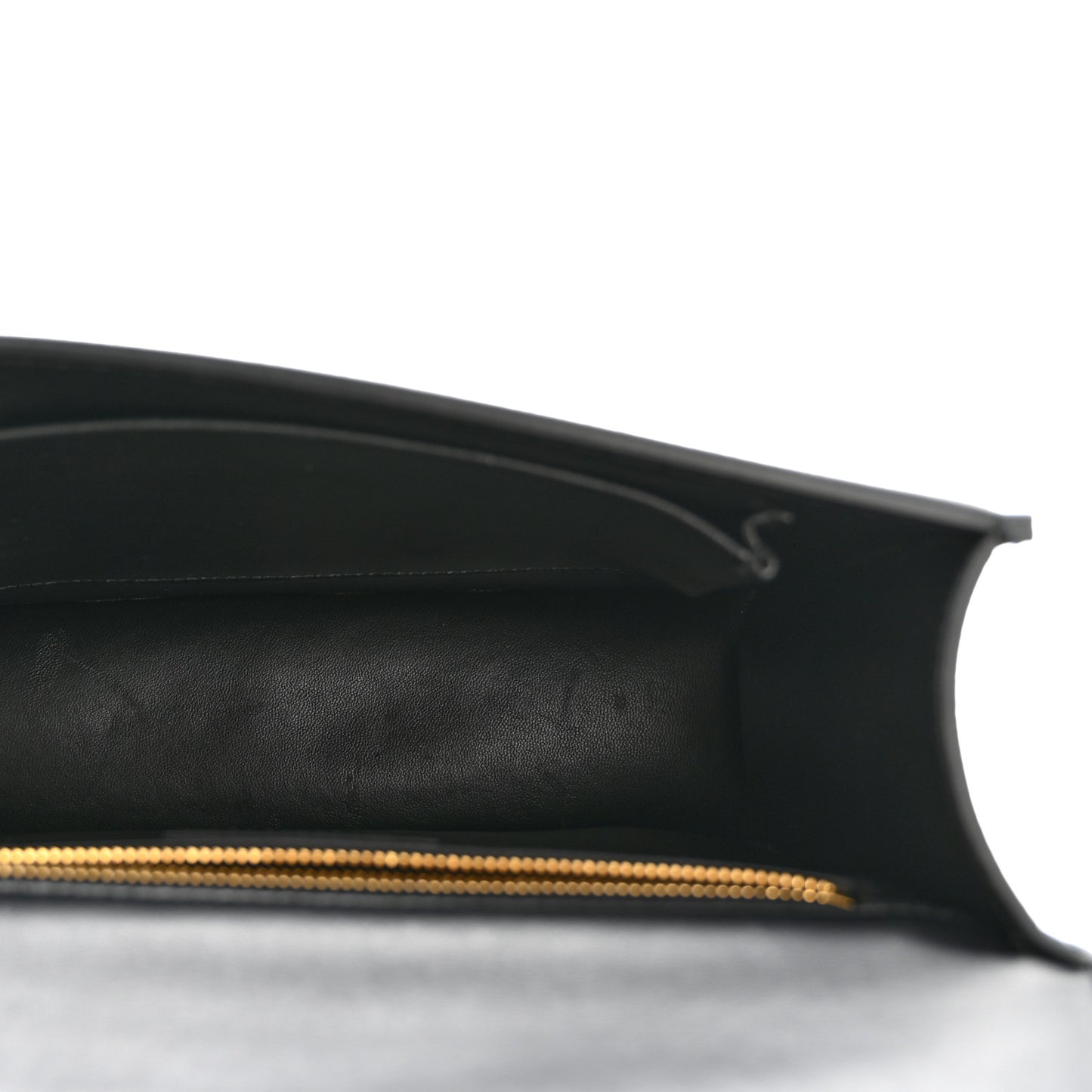 Grained Calfskin 30 Montaigne Flap Bag Black