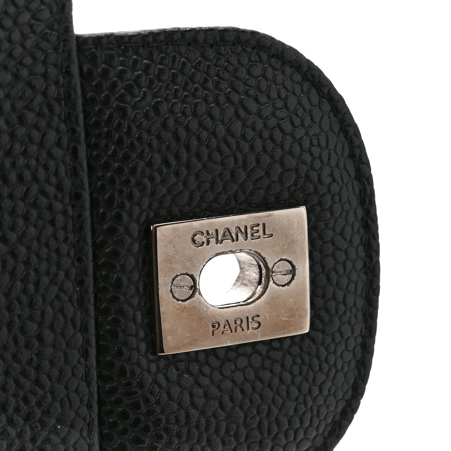 Chanel Caviar Quilted Jumbo Double Flap Black 7 of 12