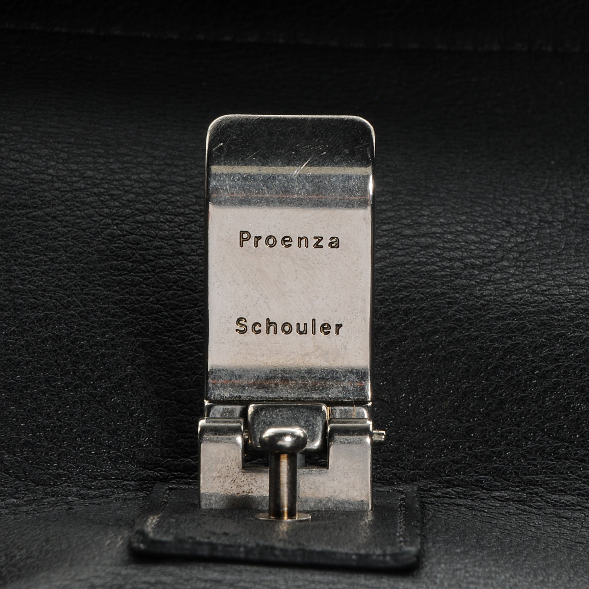 Proenza Schouler Leather Large Backpack Black 12 of 13