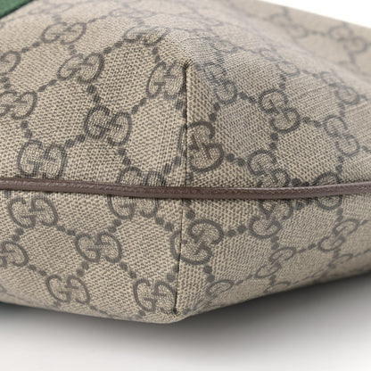 Gucci GG Supreme Monogram Web Small Ophidia Half Moon Hobo Brown 9 of 10