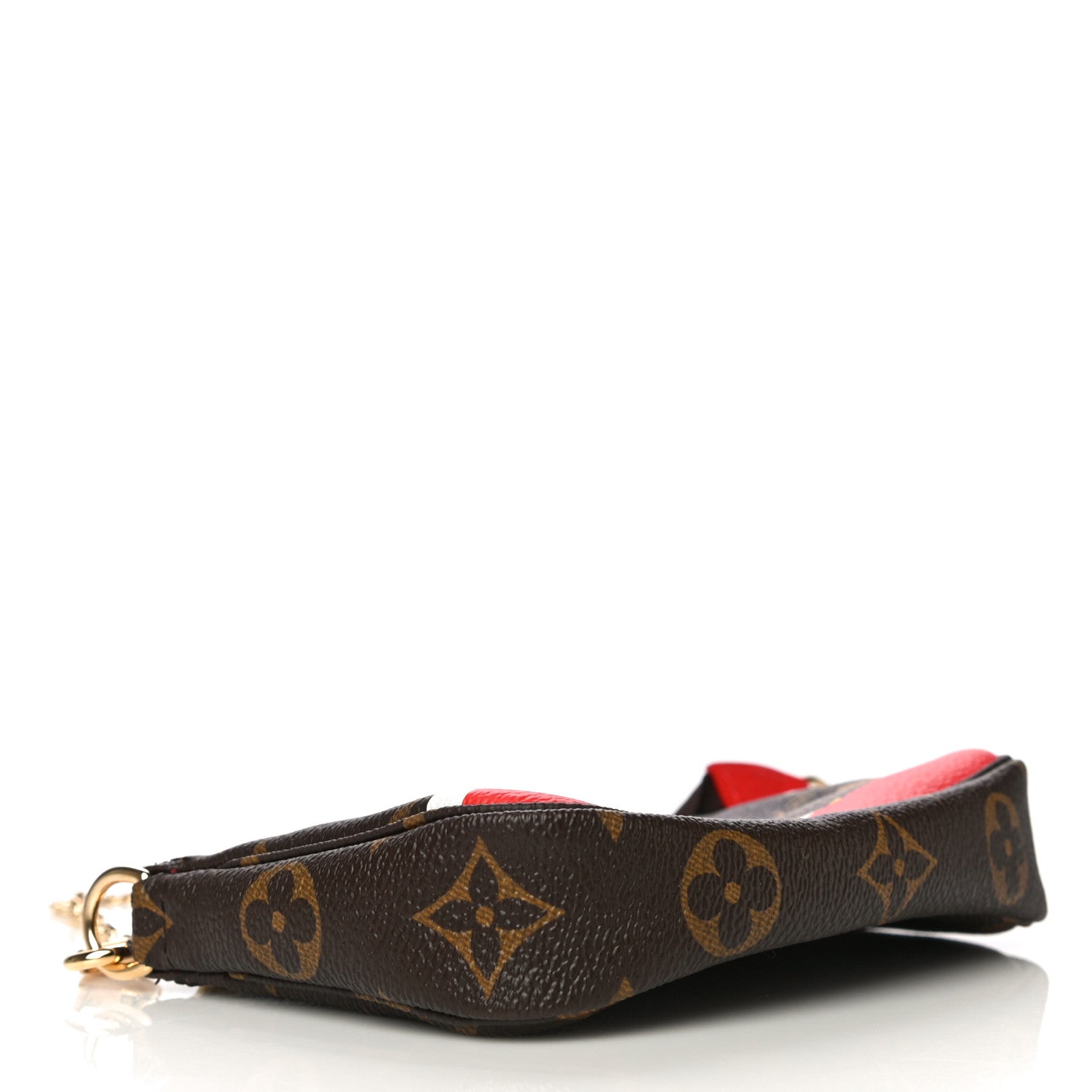 Louis Vuitton Monogram 2018 Christmas Animation Mini Cats Pochette Accessories 4 of 11