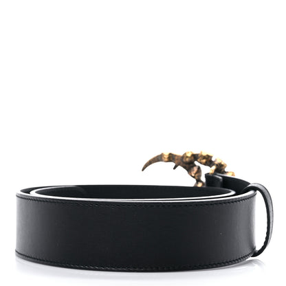 Gucci Calfskin Crystal Double G 40mm Belt 70 28 Black Multicolor 2 of 5