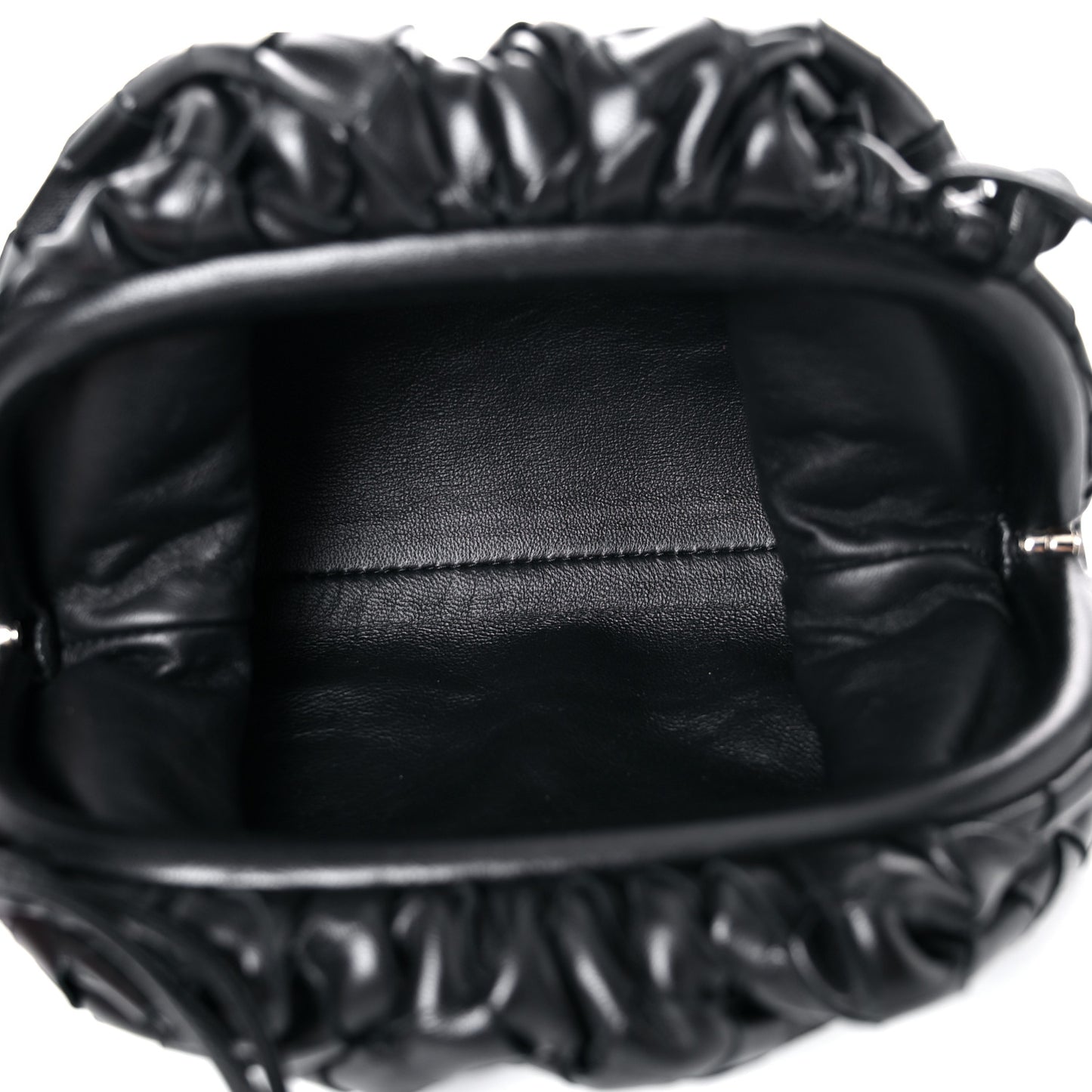 Nappa Intrecciato The Mini Pouch Black