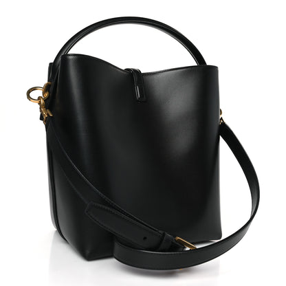 Saint Laurent Shiny Calfskin Le 37 Bucket Bag Black 4 of 9