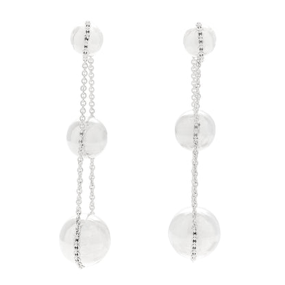 Tiffany Sterling Silver HardWear Triple Drop Earrings 1 of 5