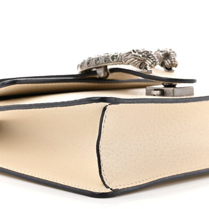 Gucci Textured Calfskin Crystal Mini Dionysus Shoulder Bag Mystic White 9 of 13