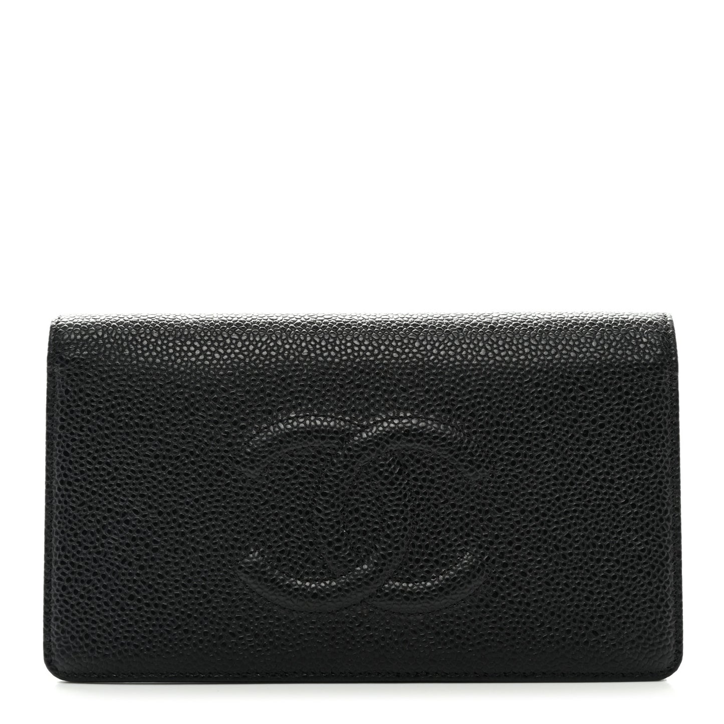 Caviar Timeless CC Yen Wallet Black