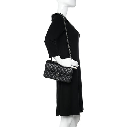 Chanel Caviar Quilted Small Double Flap Black 2 of 11