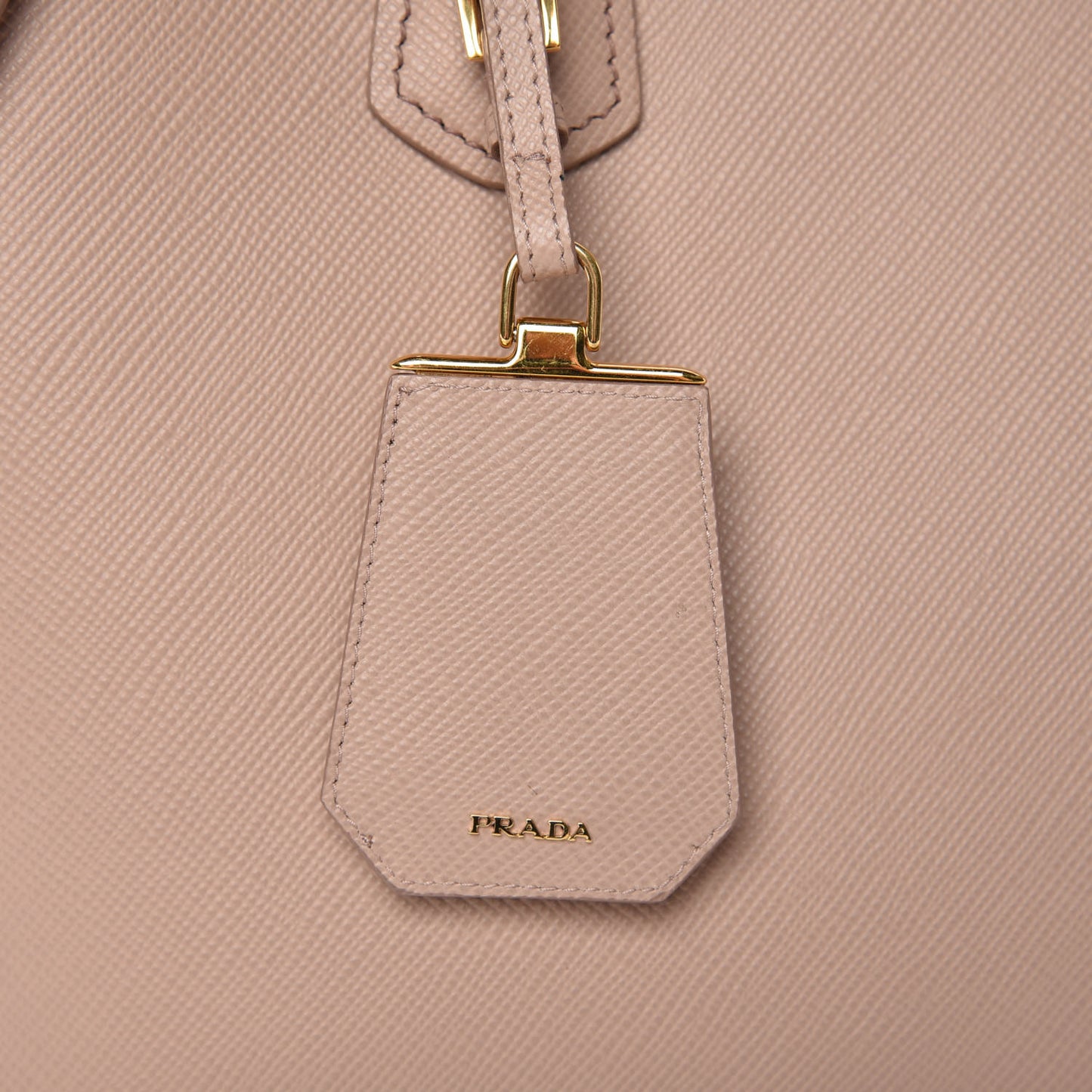 Saffiano Cuir Medium Double Bag Cammeo Rosa